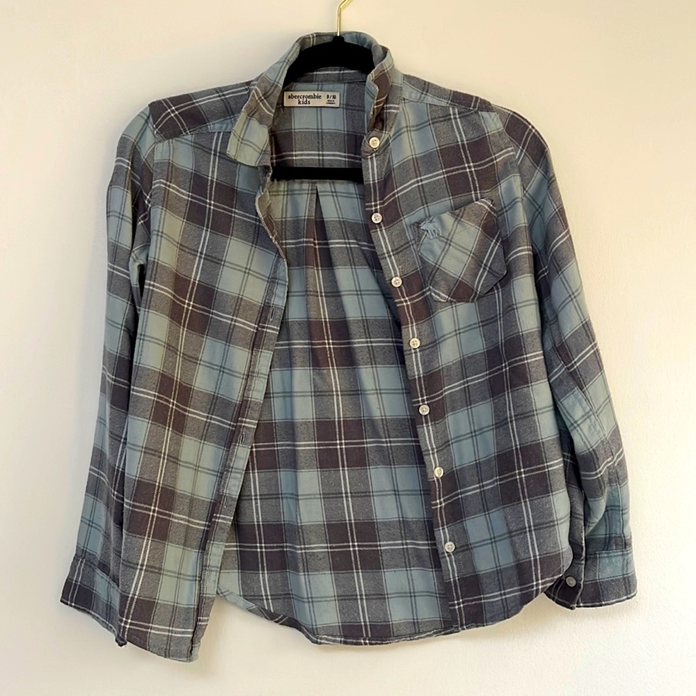 Abercrombie kids flannel. Size 9/10